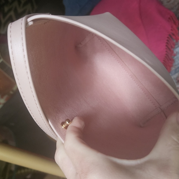 Anthropologie SAMARA medium Shoulder Bag In Peony. NWOT - Picture 8 of 14